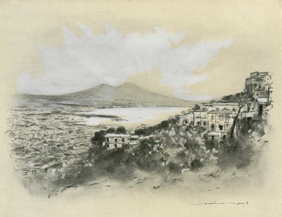 Naples and the Bay by Mortimer Ludington Menpes
